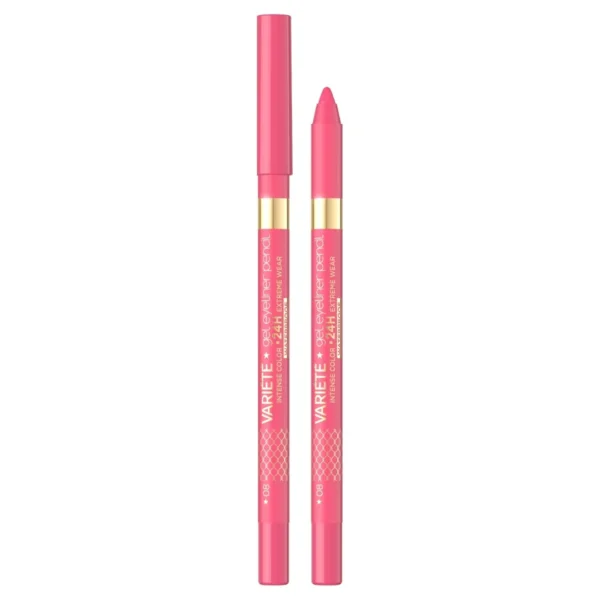 Eveline Cosmetics Variété wodoodporna żelowa kredka do oczu nr 09 pink, 15 g