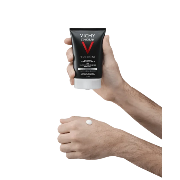 Vichy Homme Sensi Baume, Kojący Balsam Po Goleniu, 75 ml - obrazek 5