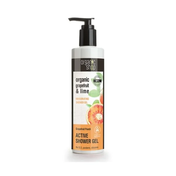 Organic Shop Grejpfrutowy poncz żel pod prysznic, 280 ml