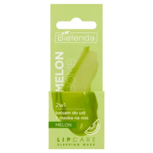 Bielenda Lip Care Sleeping Mask balsam do ust + maska na noc 2w1 Melon, 10 g