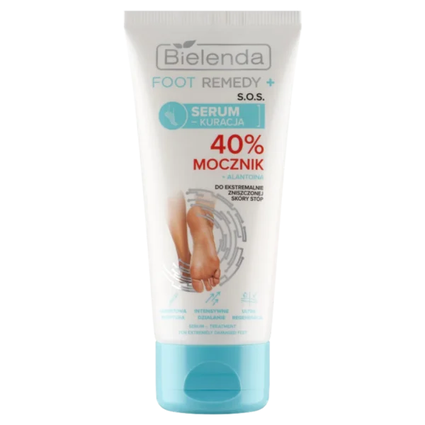 Bielenda Foot Remedy+ S.O.S. serum-kuracja do ekstremalnie zniszczonej skóry stóp z 40% mocznikiem, 50 ml