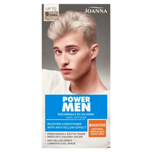 POWER MEN Rozjaśniacz do włosów do 9 tonów