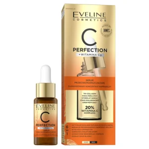 Eveline Cosmetics C-Perfection serum do twarzy przeciwzmarszczkowe 20% witaminy C, 18 ml