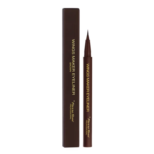Pierre René Wings Marker eyeliner pisak do oczu, brązowy, 0,5 g - obrazek 3