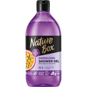 Nature Box żel pod prysznic Marakuja, 385 ml