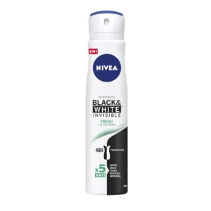 Nivea Black & White Invisible Fresh antyperspirant w sprayu, 250 ml