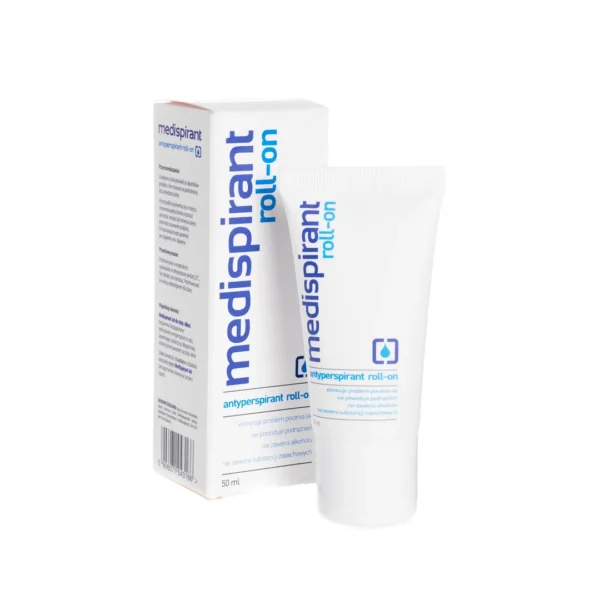 Medispirant Roll-on antyperspirant eliminujący problem pocenia się, 50 ml - obrazek 2