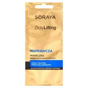 Soraya Złoty Lifting naprawcza maseczka przeciwzmarszczkowa, 8 ml