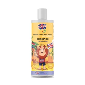 RONNEY Kids On Tour To Africa szampon do włosów dla dzieci 3+ Soczysty Banan, 300 ml