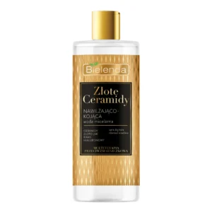 Bielenda Złote Ceramidy woda micelarna do twarzy nawilżająco-kojąca, 500 ml