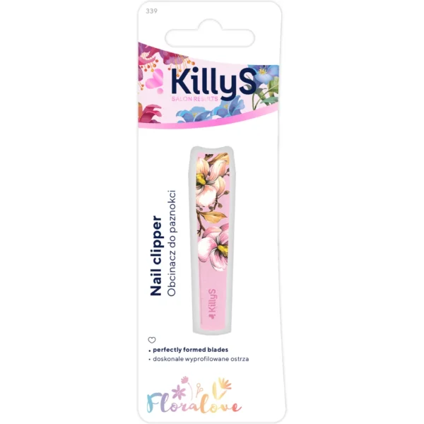 KillyS obcinacz do paznokci Floralove, 1 szt.