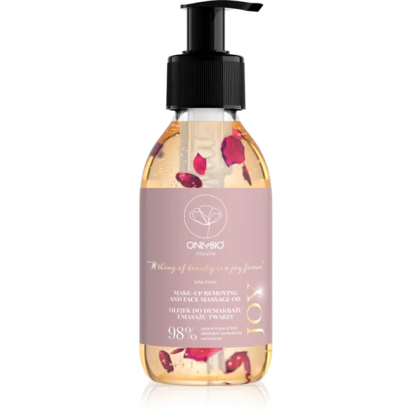 OnlyBio Ritualia Joy olejek do demakijażu i masażu twarzy, 150 ml