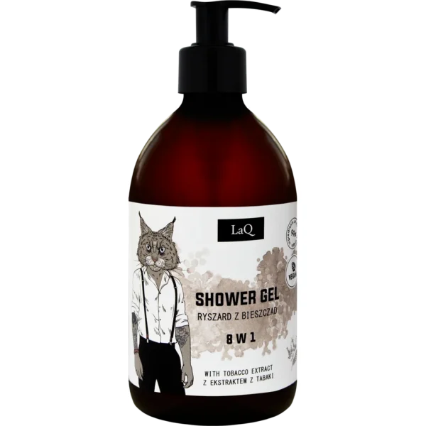 LaQ Ryszard z Bieszczad żel pod prysznic 8w1, 500 ml