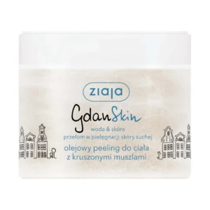 Ziaja GdanSkin olejowy peeling do ciała z kruszonymi muszlami, 300 ml