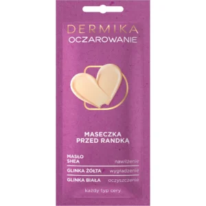 Dermika Maseczki Piękności Oczarowanie Maseczka przed randką do każdego typu cery, 10 ml