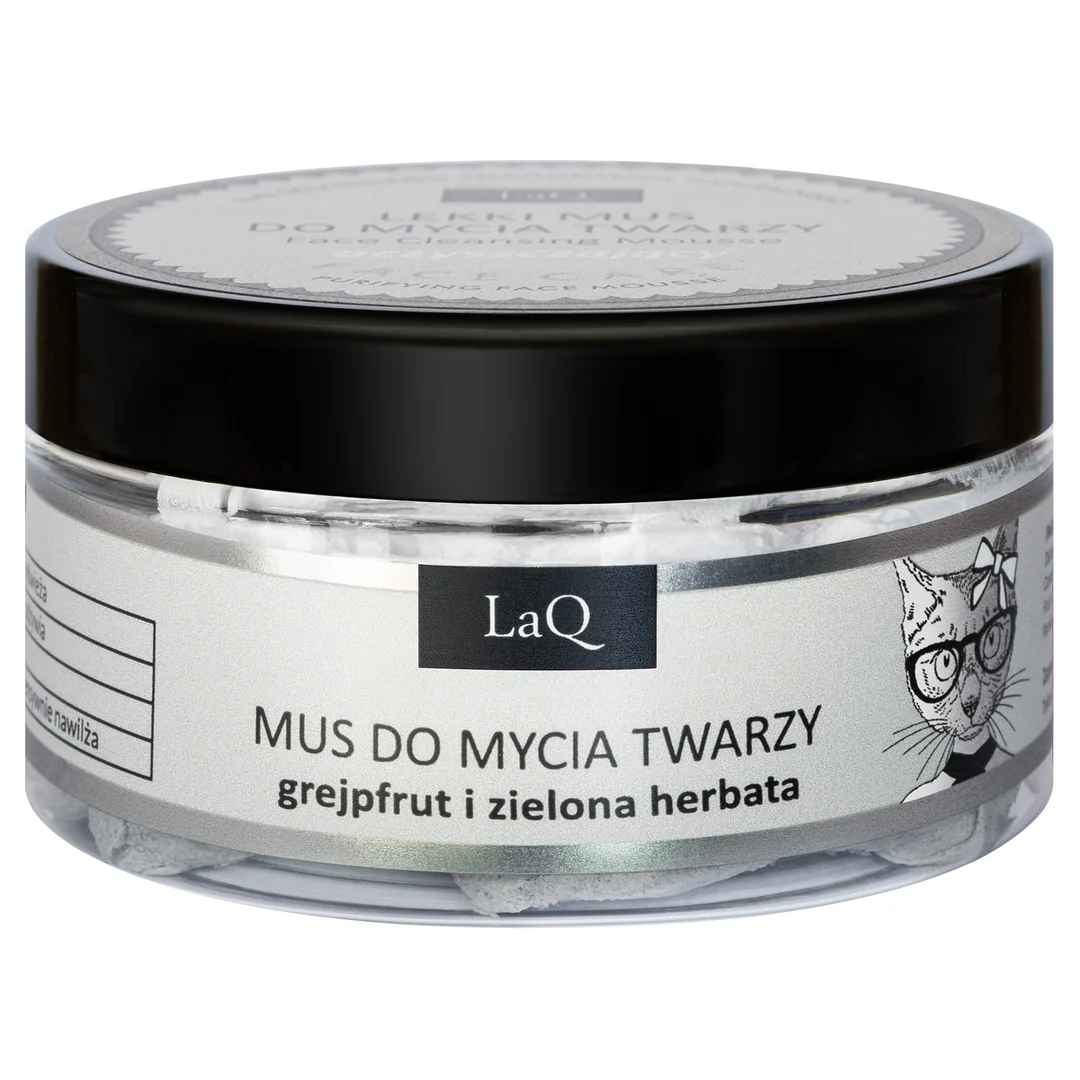 LAQ mus do mycia twarzy oczyszczający, 100 ml