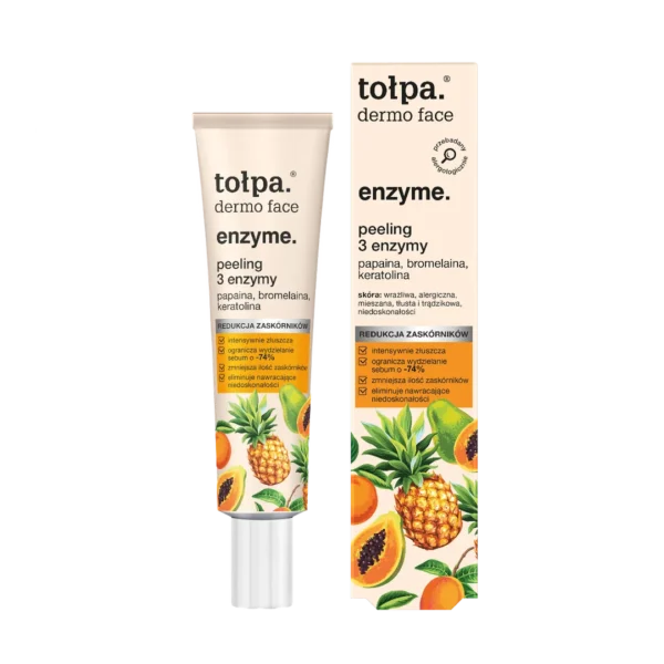 Tołpa Dermo Face Enzyme. Peeling 3 enzymy, 40 ml