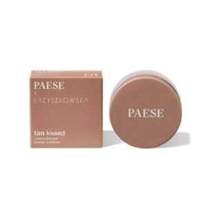 Paese kremowy bronzer do twarzy nr 01 Tan Kissed, 12 g