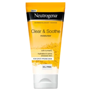 Neutrogena Clear & Soothe® Krem do twarzy z kurkumą, 75 ml