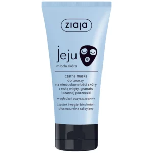 Ziaja Jeju maska czarna do twarzy na niedoskonałości skóry, 50 ml