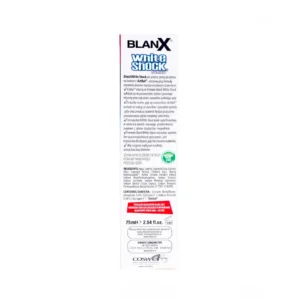 Blanx White Shock Formula wybielająca pasta do zębów, 75 ml