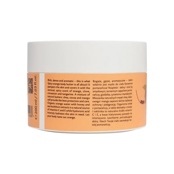 Hagi Korzenna Pomarańcza masło do ciała naturalne, 200 ml - obrazek 3