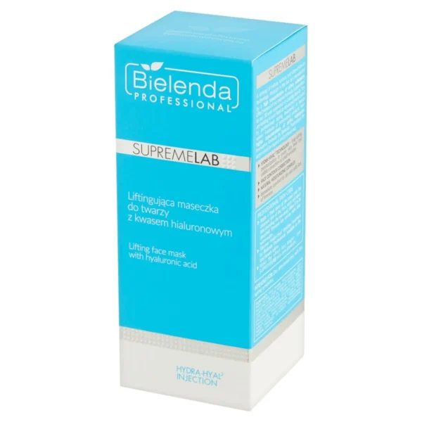 Bielenda Professional SupremeLab liftingująca maseczka do twarzy z kwasem hialuronowym, 70 ml - obrazek 3