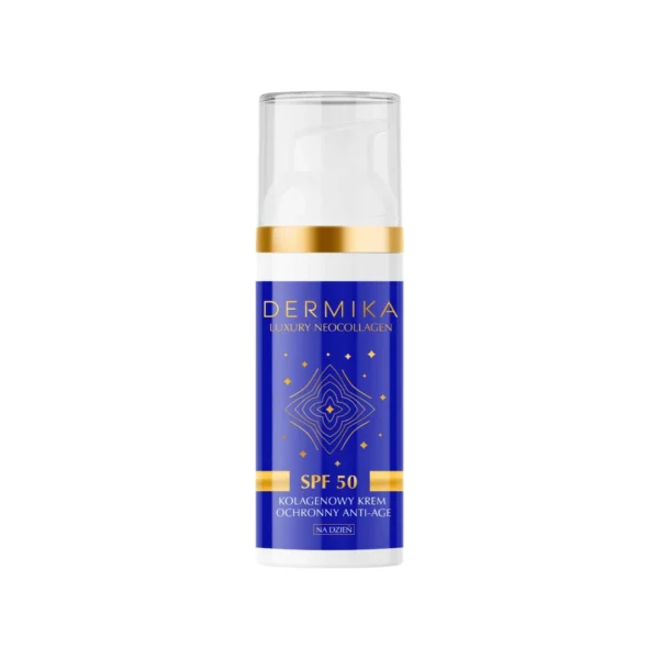Dermika Luxury Neocollagen kolagenowy krem ochronny Anti-Age SPF50, 50 ml - obrazek 4