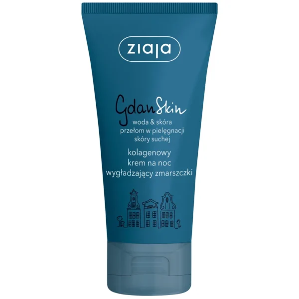 Ziaja GdanSkin kolagenowy krem na noc wygładzający zmarszczki, 50 ml
