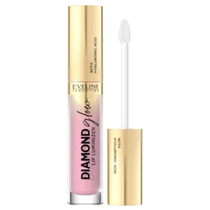 Eveline Cosmetics Diamond Glow Lip Luminizer błyszczyk z kwasem hialuronowym nr 02, 4,5 ml