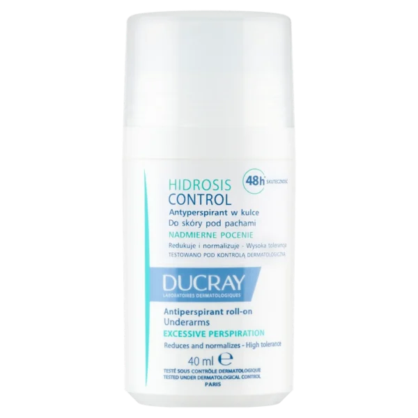 Ducray Hidrosis Control antyperspirant w kulce 48h, 40 ml