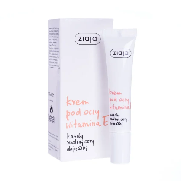 Ziaja krem pod oczy z witaminą E, 15 ml - obrazek 2