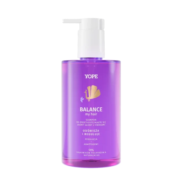 YOPE Balance szampon do przetłuszczającej się skóry głowy, 300ml