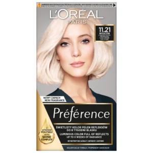 L`Oreal Paris Récital Préférence farba do włosów 11.21 Moscow, 1 szt.