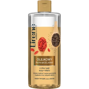 Lirene olejkowy płyn micelarny z chia i goji, 400 ml