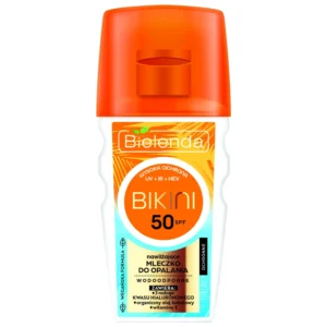 Bielenda Bikini nawilżające mleczko do opalania SPF50, 125 ml