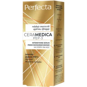 Perfecta Ceramedica PEP-3 intensywne serum przeciwzmarszczkowe na dzień i noc, 30 ml