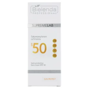 Bielenda Professional SupremeLab satynowy krem ochronny do twarzy z filtrem SPF50, 50 ml