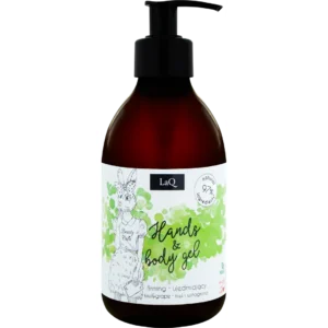 LaQ Króliczka żel pod prysznic Kiwi i winogrona, 300 ml