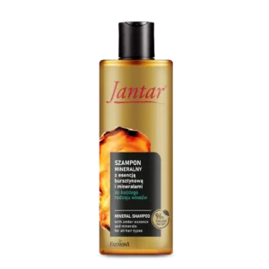 Jantar Szampon mineralny z esencją bursztynową i minerałami do każdego rodzaju włosów, 300 ml