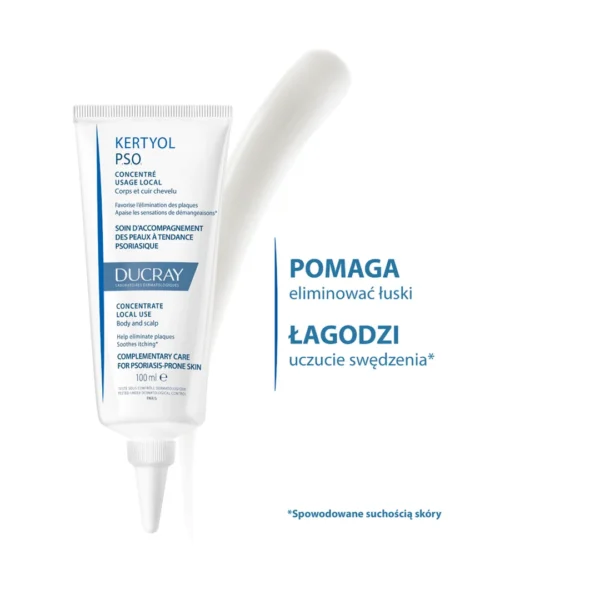 Ducray Kertyol P.S.O. koncentrat ciało i skóra głowy, 100 ml