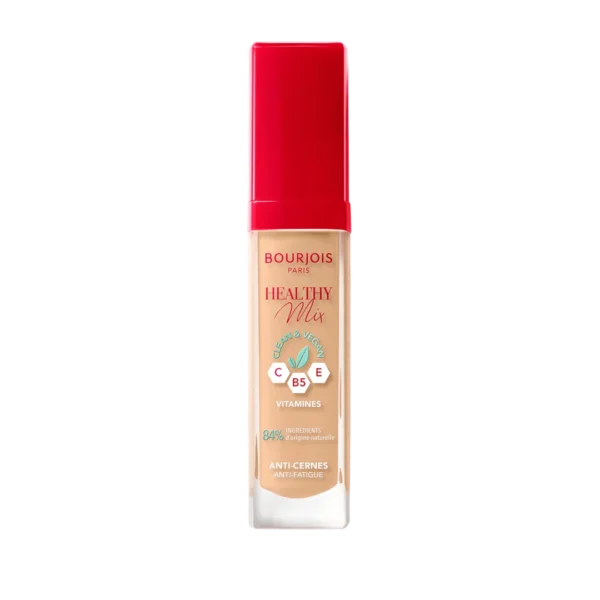 Bourjous Healthy Mix Concealer Korektor rozjaśniający 51 Light, 10 ml - obrazek 2
