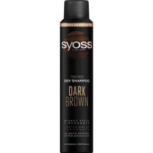 Syoss Dark Brown suchy szampon do włosów, 200 ml