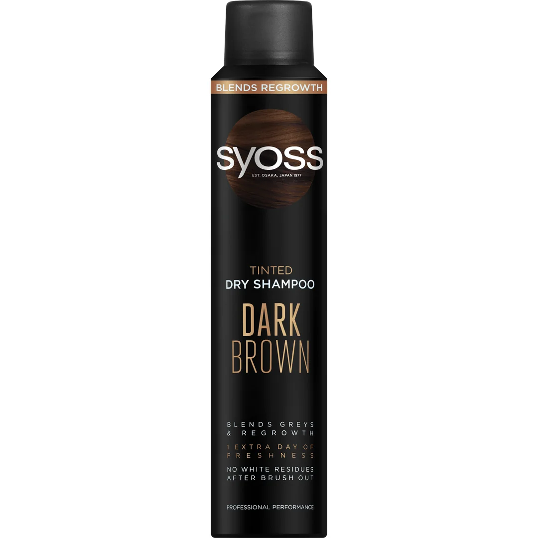 Syoss Dark Brown suchy szampon do włosów, 200 ml