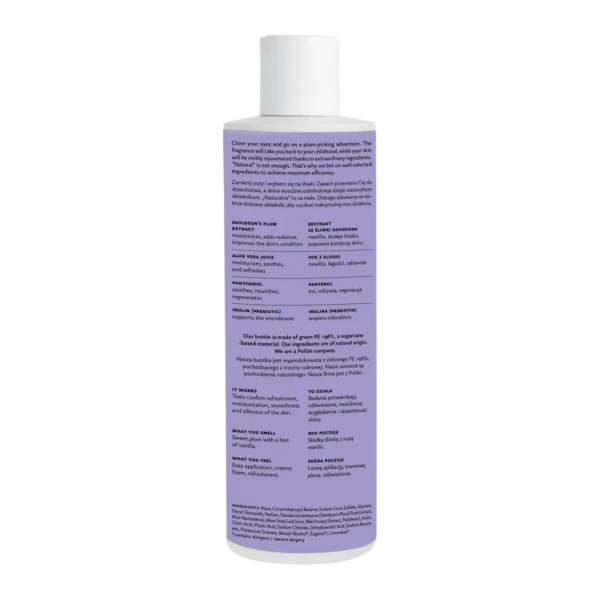 Hagi Na śliwki żel do mycia ciała, 300 ml - obrazek 3