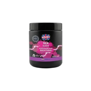 RONNEY Professional Mask Smoothing Silk Sleek wygładzająca maska do włosów cienkich i matowych, 1000 ml