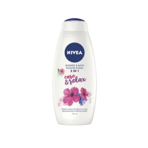 Nivea Care & Relax płyn do kąpieli i żel pod prysznic 2 w 1, 750 ml