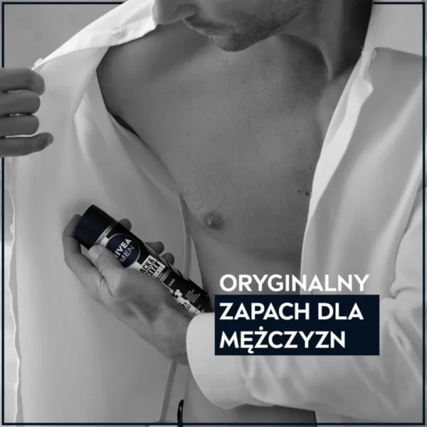 Nivea Black & White Power antyperspirant w sprayu, 150 ml - obrazek 4