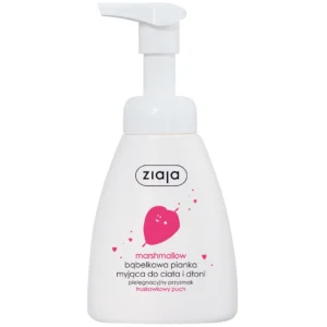 Ziaja Marshmallow pianka myjąca do ciała i dłoni, 250 ml