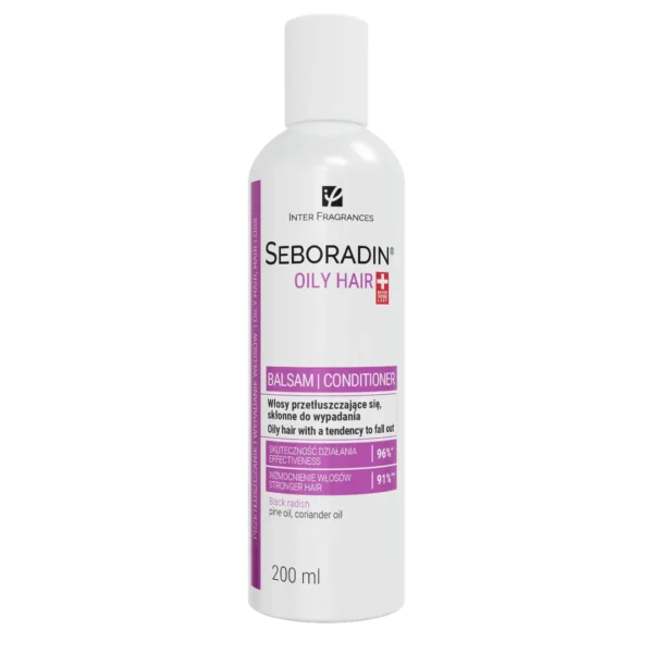 Seboradin Niger – Oily Hair balsam do włosów przetłuszczających się, 200 ml